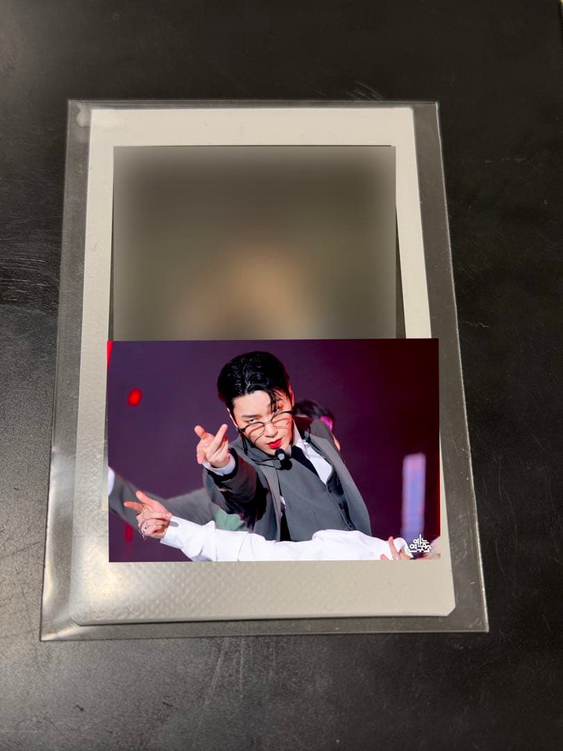 ATEEZ HALAZIA サン　チェキ　ポラロイド