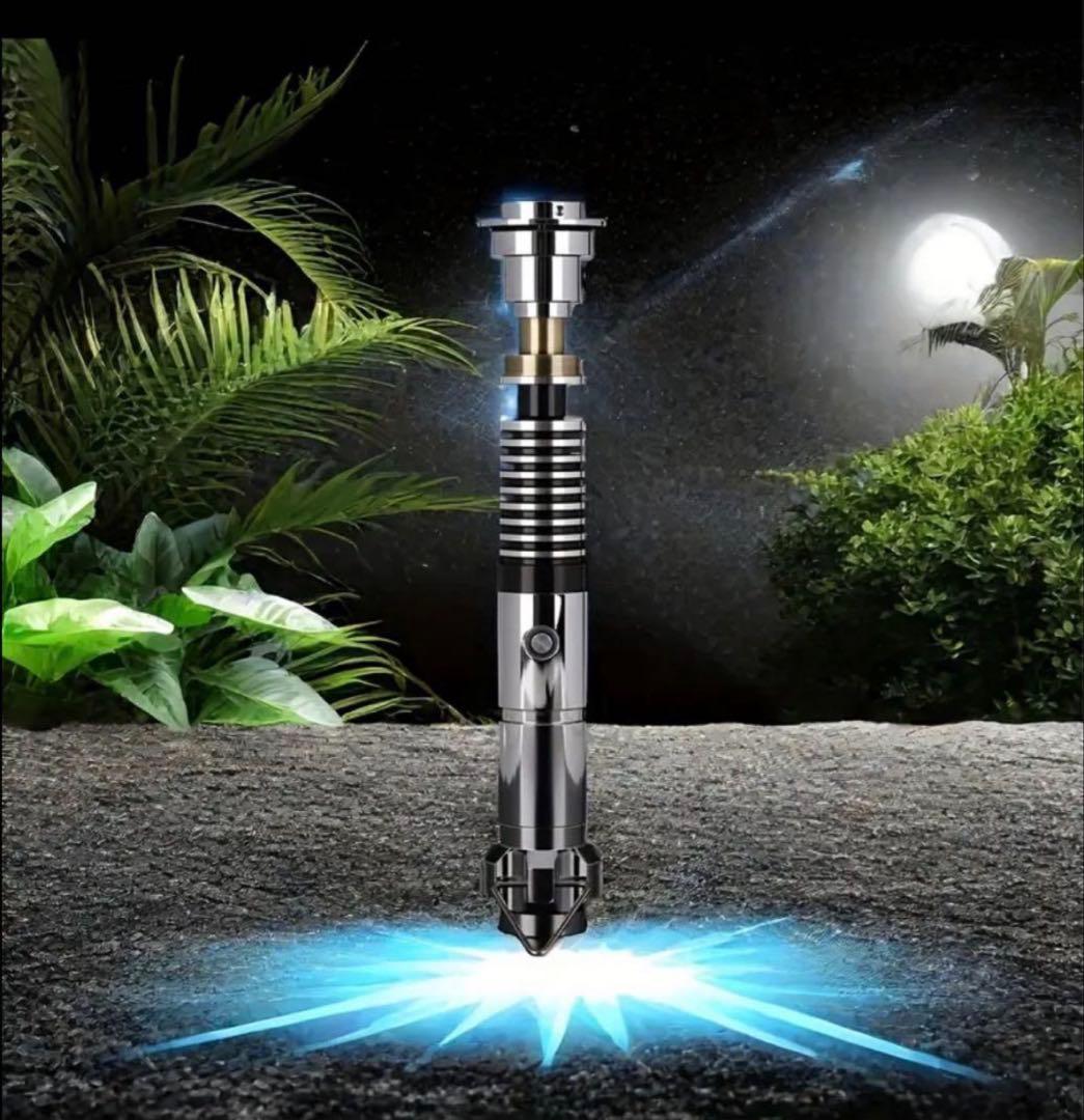 RGBライトセーバー 充電式 サウンド付き ルーク風モデル