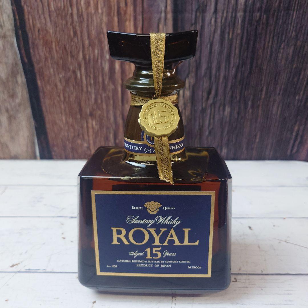 ④未開封 サントリーウイスキー  15年 700ml　お酒