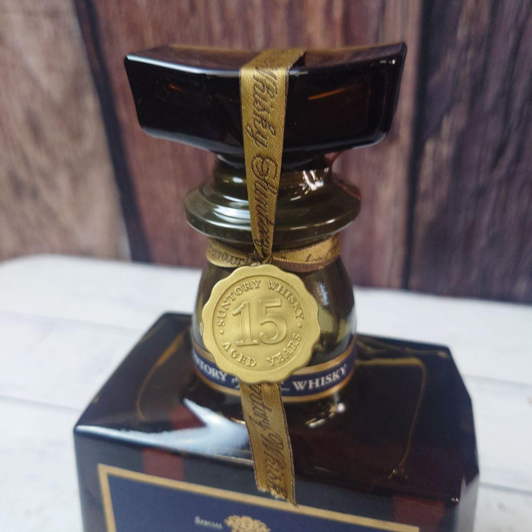 ④未開封 サントリーウイスキー  15年 700ml　お酒