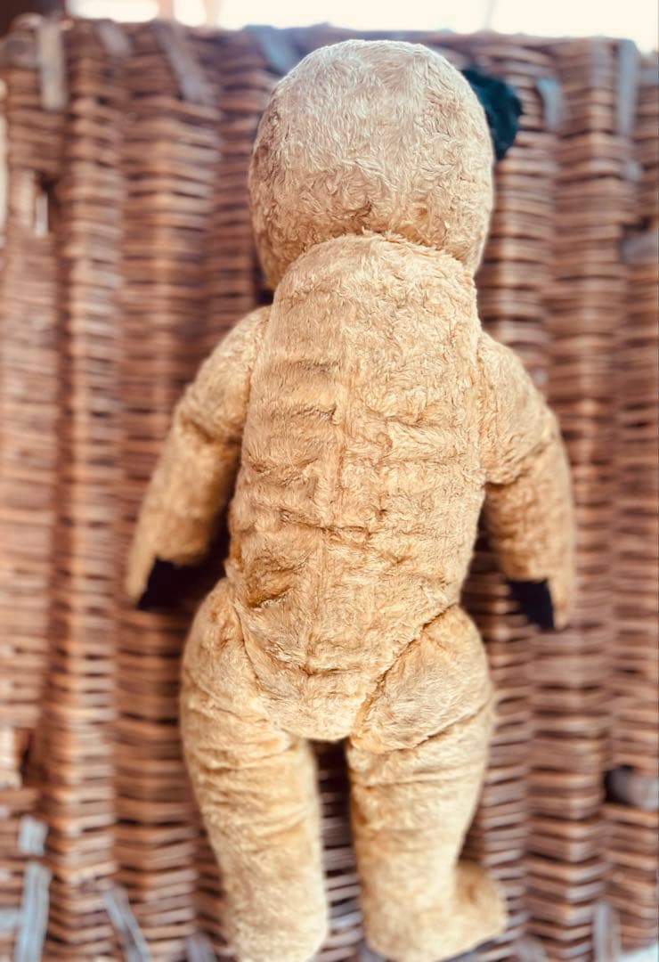 +..。*大きなスーティーベア　ヴィンテージ ベア　アンティークベア..。*゜+