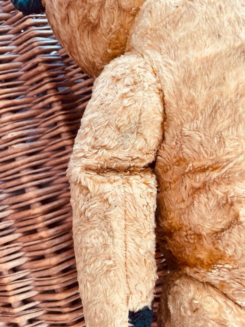 +..。*大きなスーティーベア　ヴィンテージ ベア　アンティークベア..。*゜+