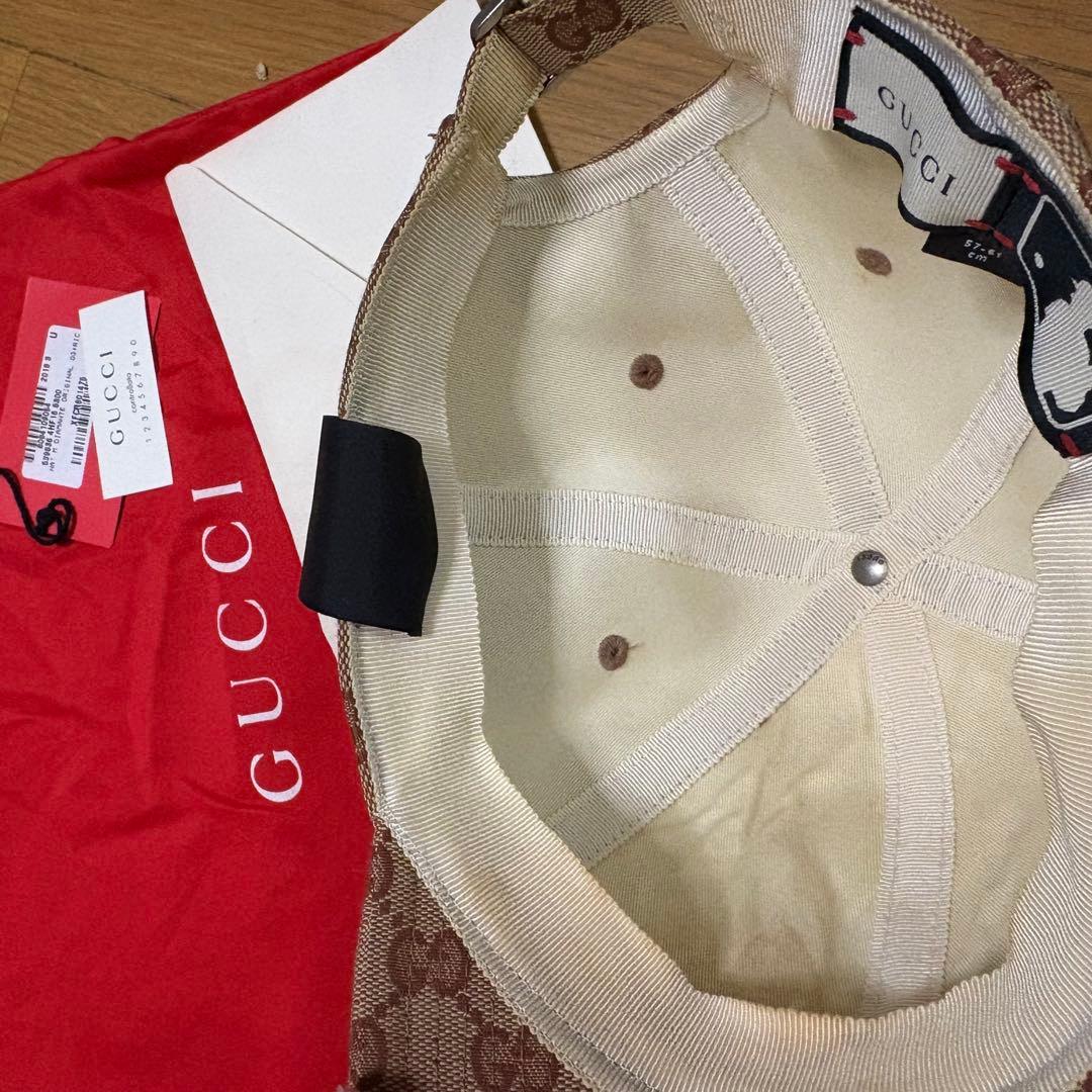 GUCCI MLB コラボ ベースボールキャップ