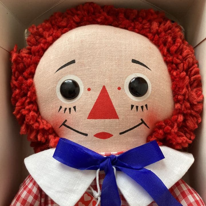 貴重　超激レア　ラガディ　ヴィンテージ　めちゃくちゃ可愛いアンとアンディ　箱入り