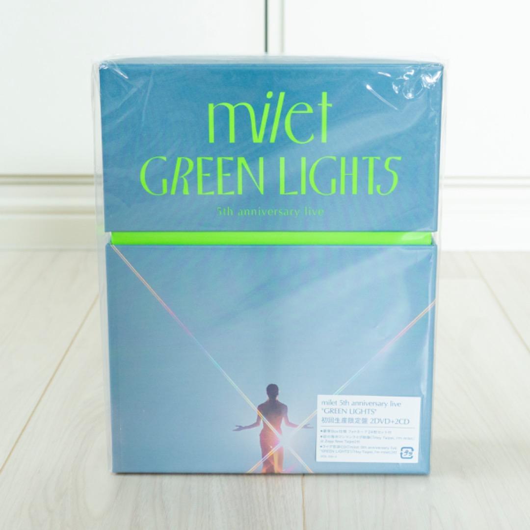 お値下げ　milet GREEN LIGHTS 2DVD 2CD