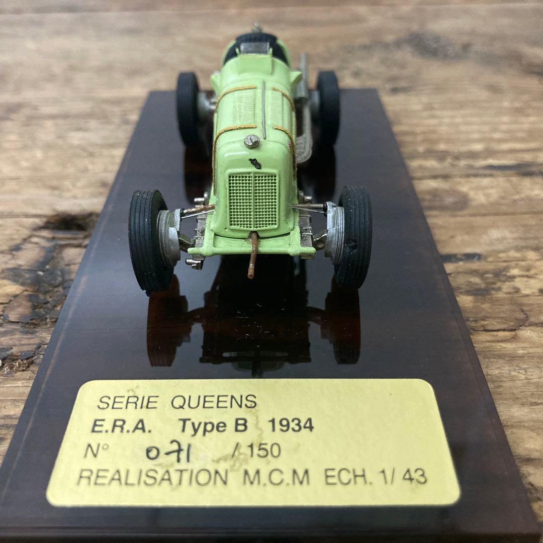 E.R.A. Type B 1934 ミニカー 1/43