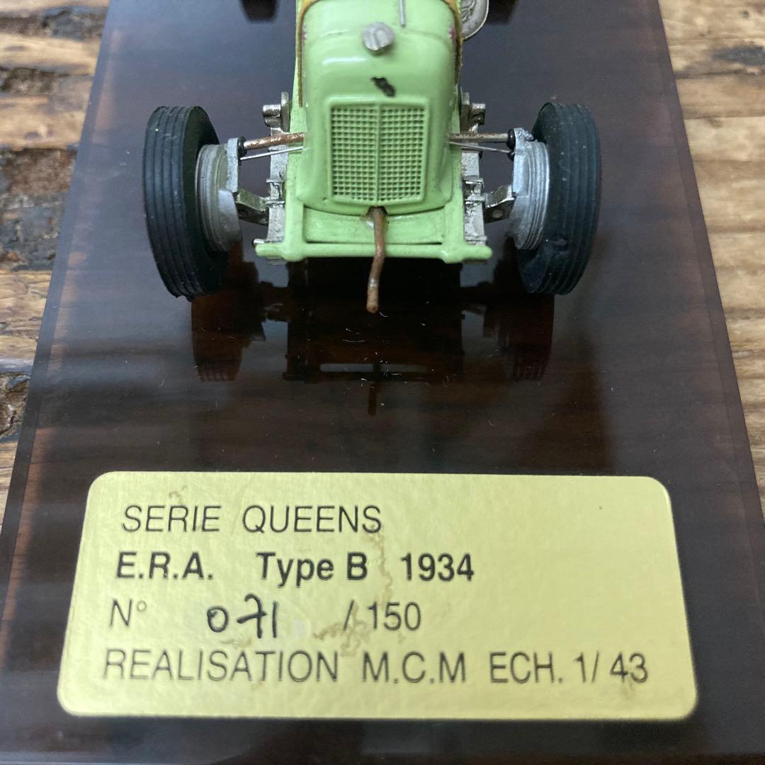 E.R.A. Type B 1934 ミニカー 1/43