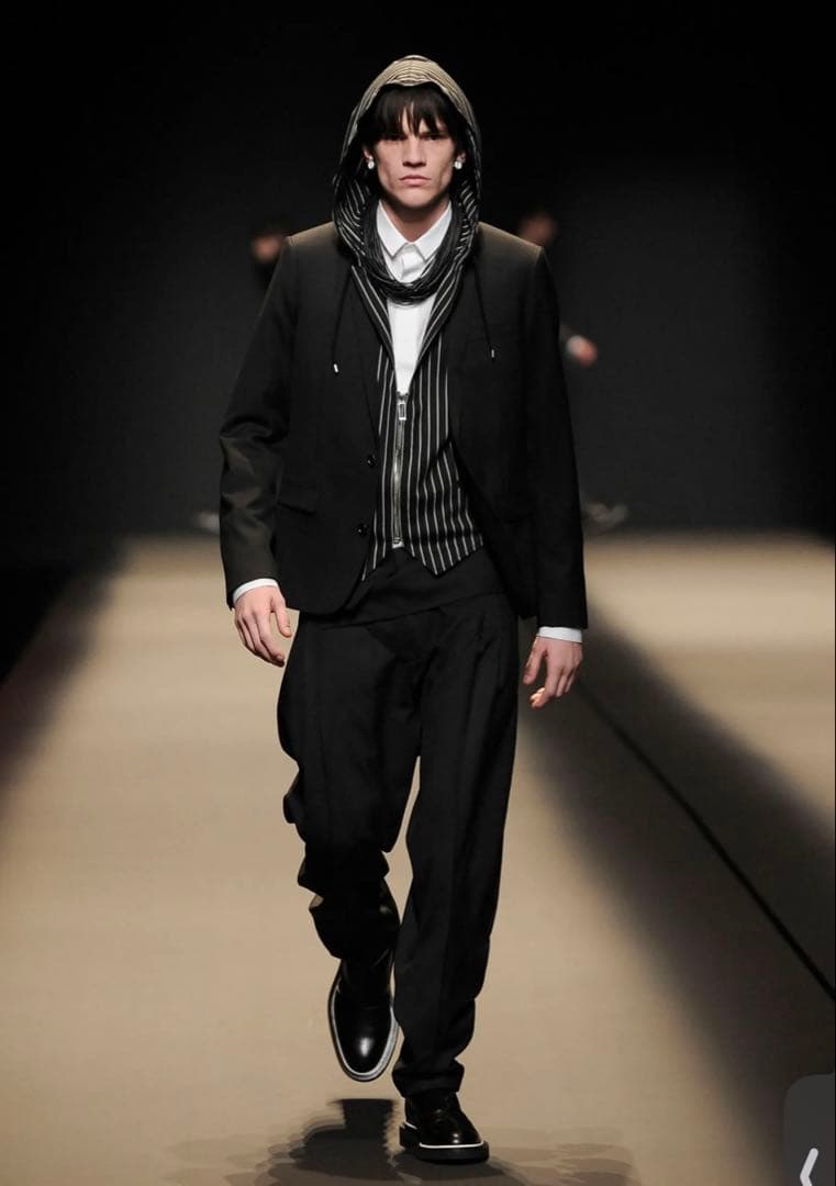 スーツ dior homme 09aw hoodie vest