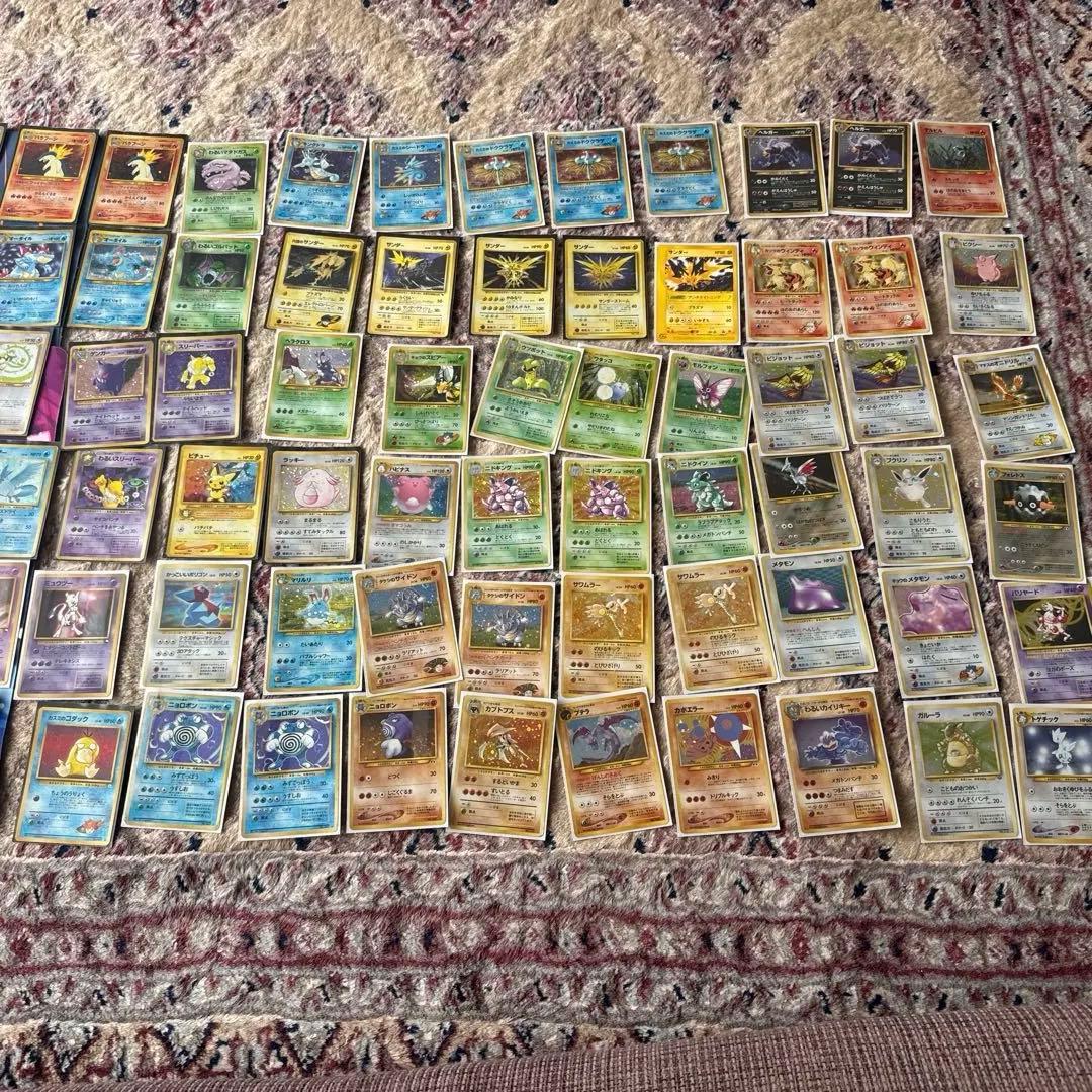 ポケモンカード　旧裏　まとめ売り　(キラ113種類 激レア含む)