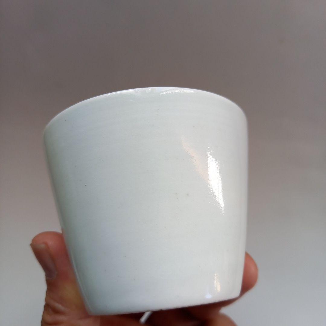 古伊万里　白磁　そば猪口　ソバ猪口　江戸骨董