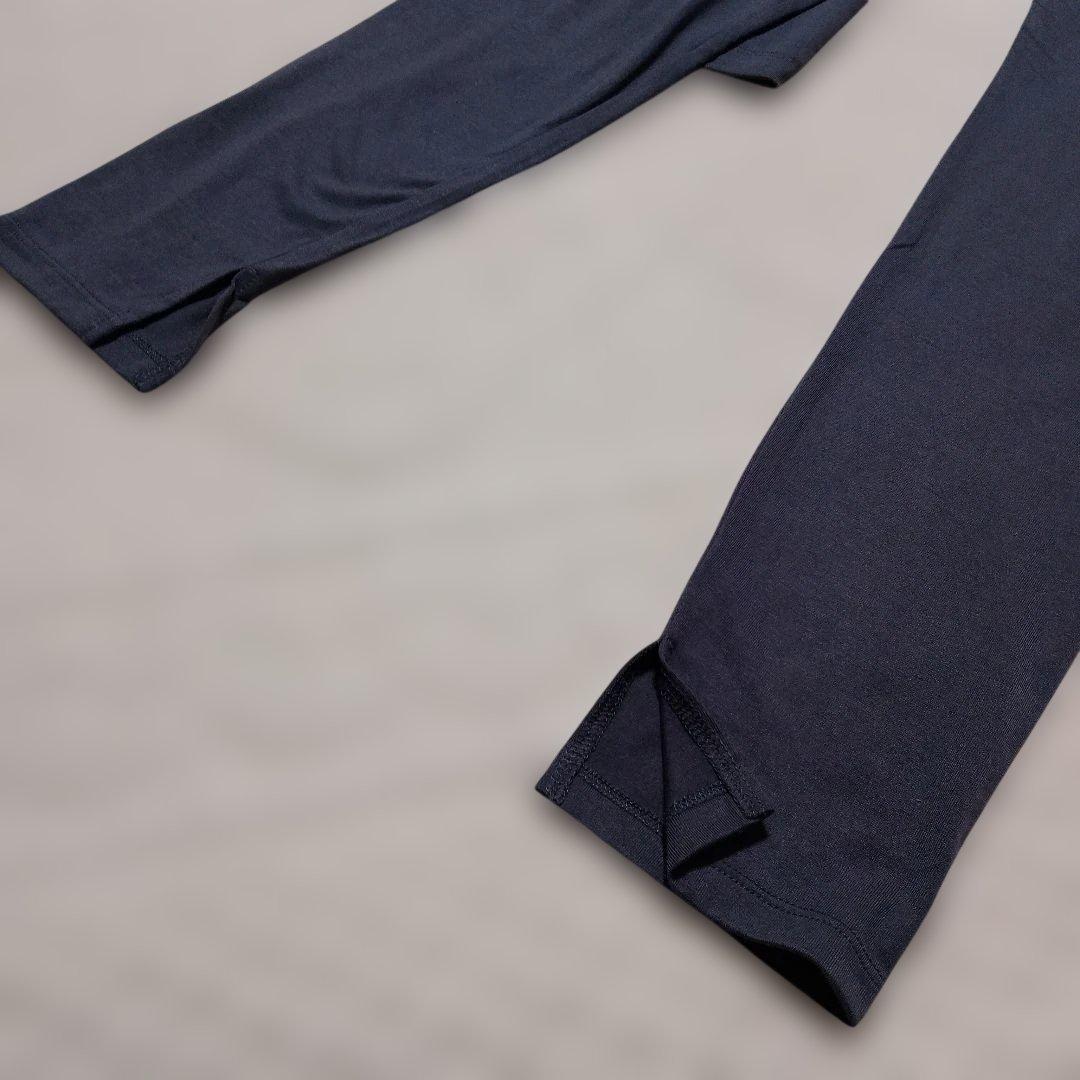 【新品未使用】ジェラートピケ ルームウェア 長袖 上下 3点セット ダークグレー