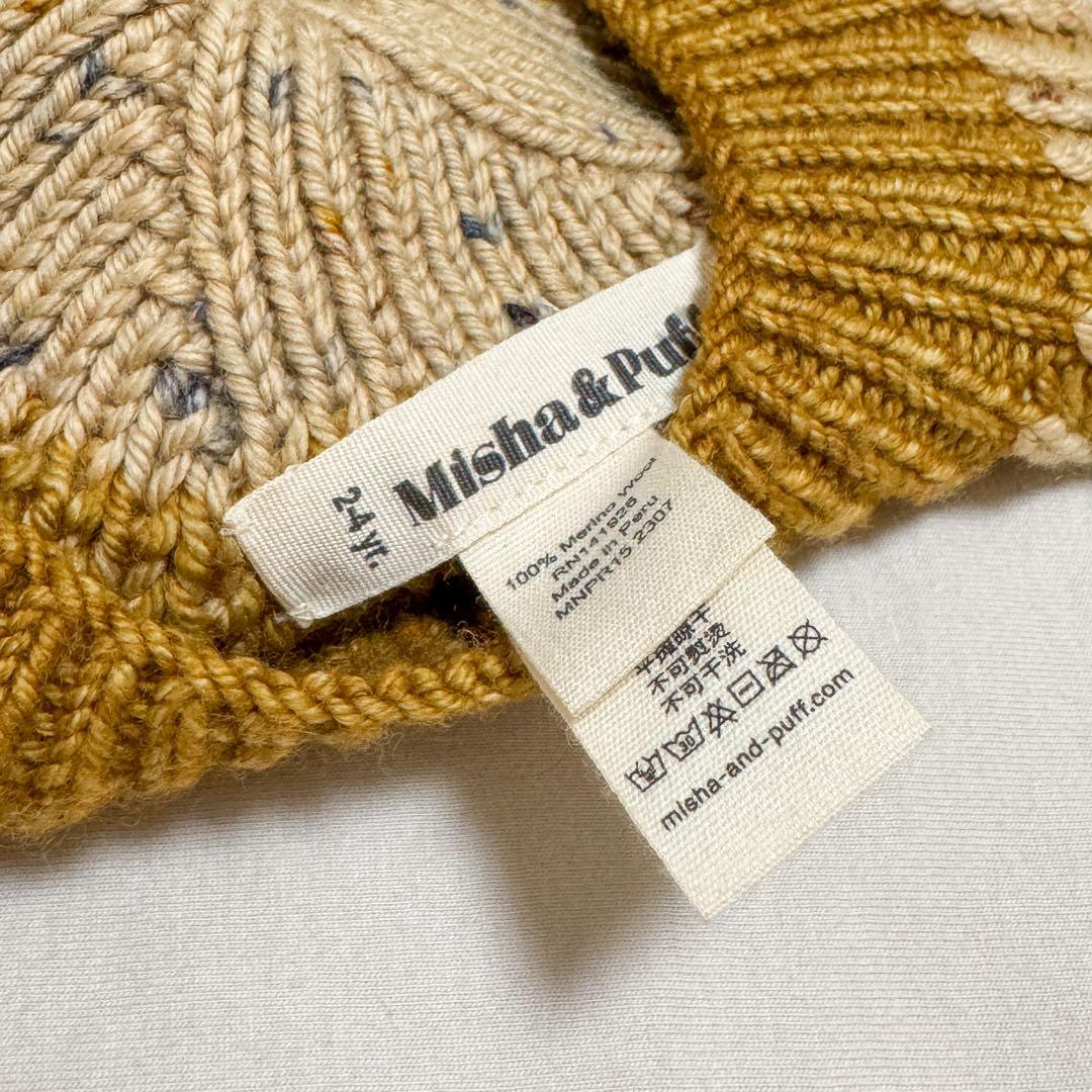 misha&puff ベレー帽 2-4Y