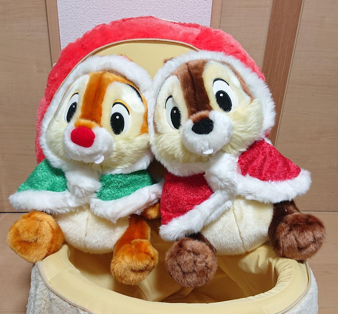 DISNEY ディズニーストア ジャンボプラッシュ デリバリー チップ&デール