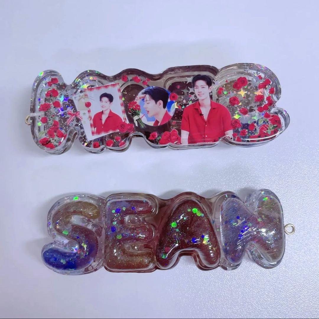 肖戦 厚いレジン置物です&バッグチャームに&ナイトライトにもなります❣️8点③