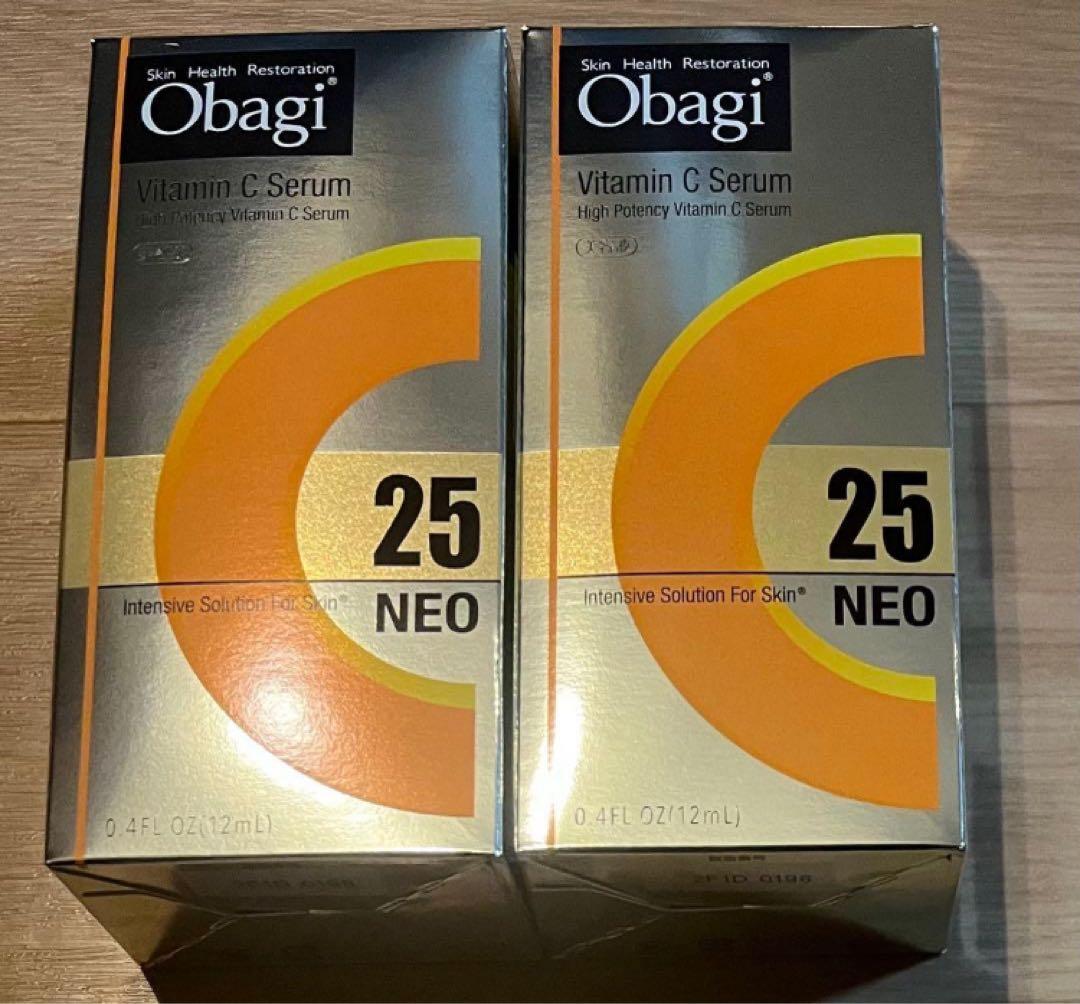 新品未開封 Obagi オバジ 美容液C25 NEO 12ml_l 2個@.
