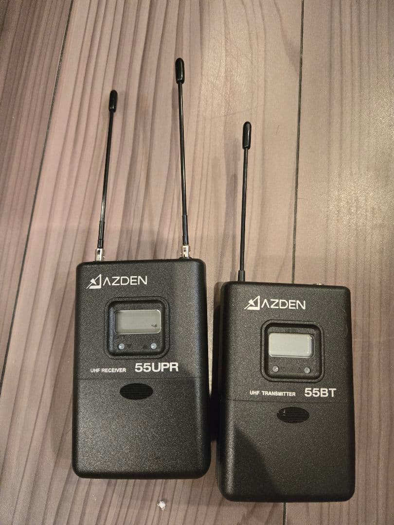 【AZDEN】アズデンダイナミックワイヤレスマイクロフォンスピーカーシステム