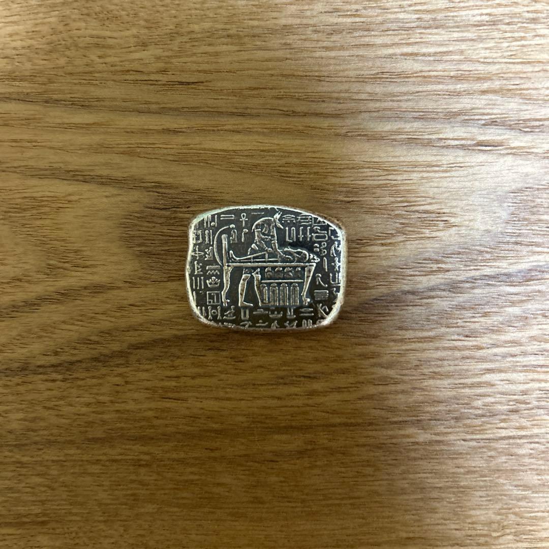 難あり　純銀　エジプト神　アヌビス