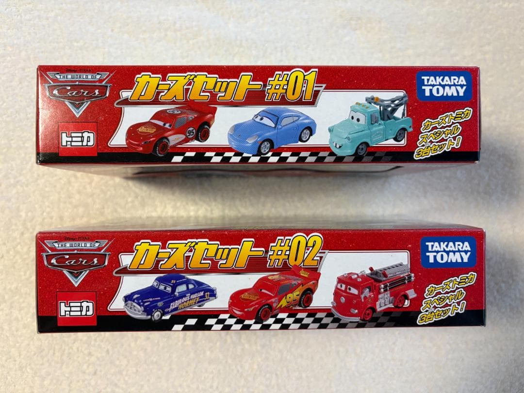 ディズニー トミカ カーズセット #01 #02 新品未使用