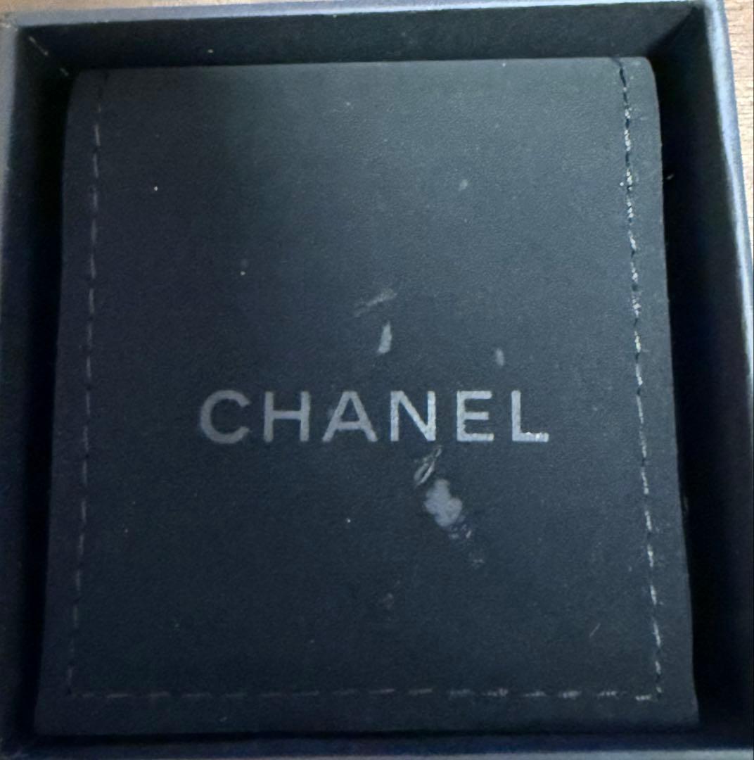 CHANEL ココマーク フェイクパール ラインストーン ピアス