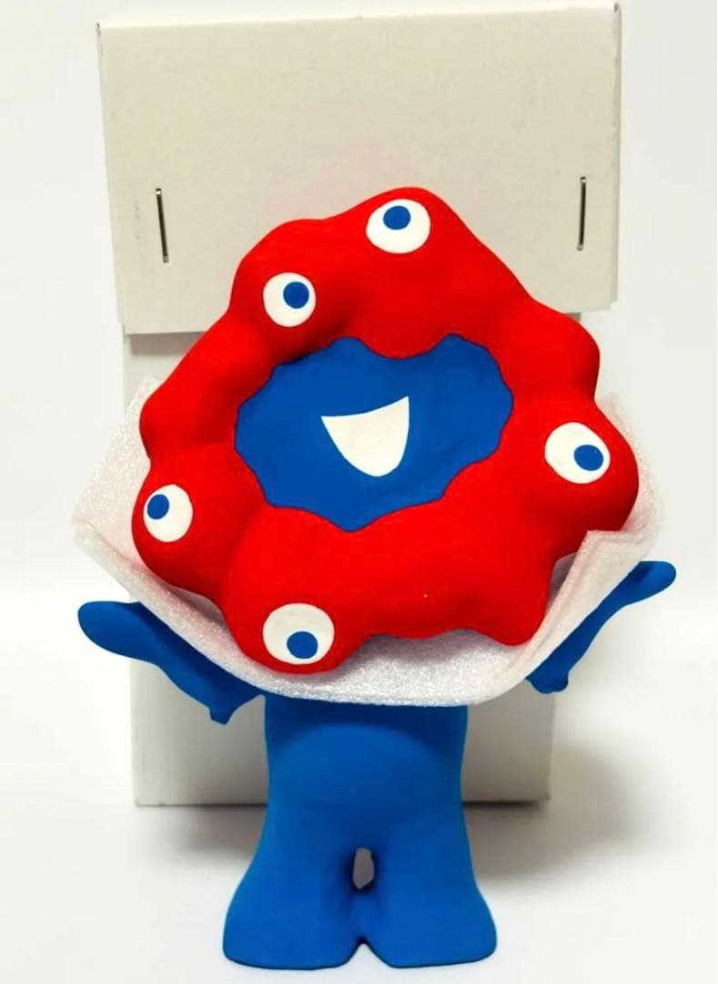 【万博会場内限定・新品】 ミャクミャク張子　フィギュア　伝統工芸　青