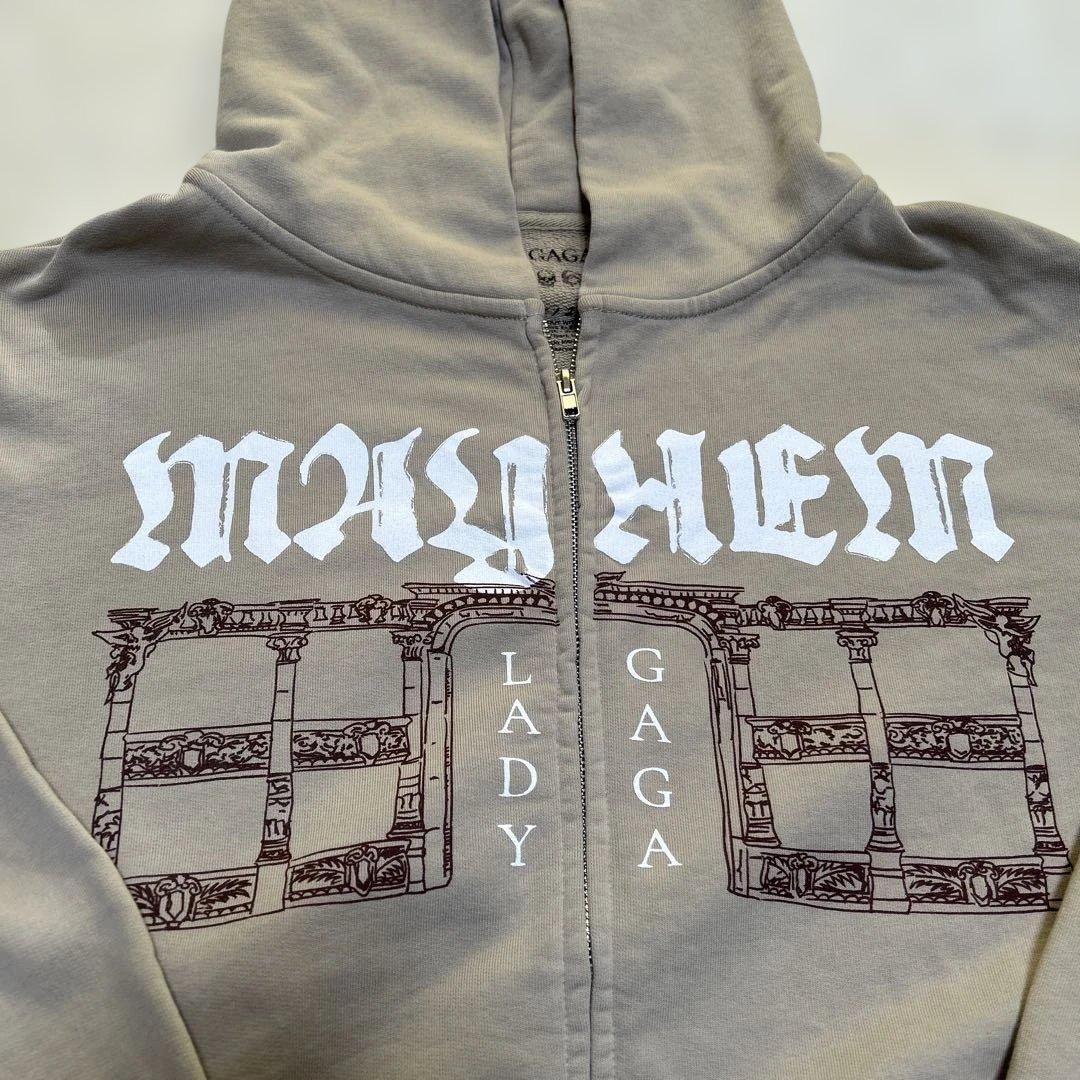 (新品)2026年1.21.22 レディーガガライブパーカー ベージュ