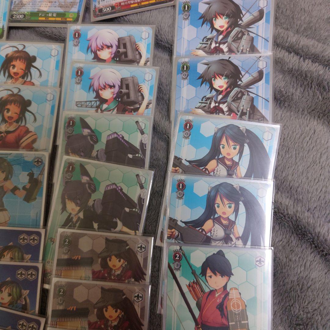 ヴァイスシュヴァルツ 艦これ デッキパーツ デッキ 未完成