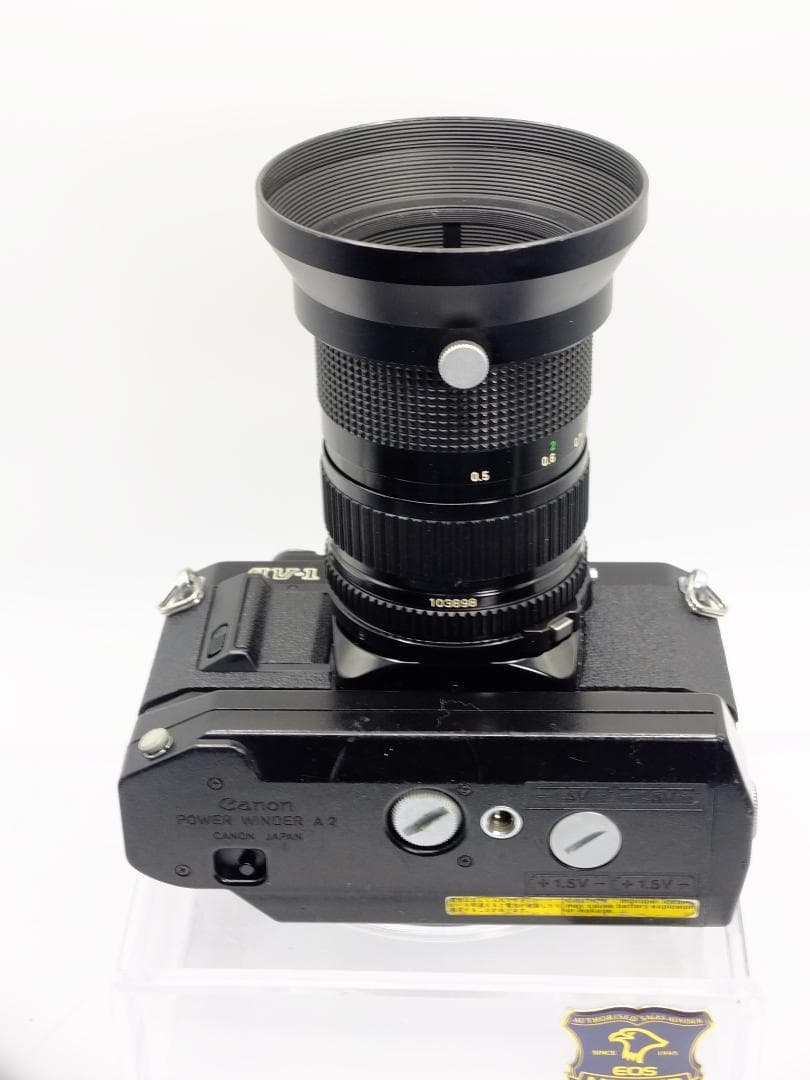 【実写確認済整備品】キャノンAV-1ブラック／ニューFD35-70mmf4付