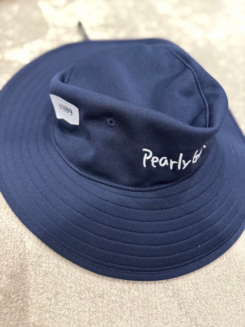 新品PEARLY GATESパーリーゲイツ メッシュつば広HAT ハット