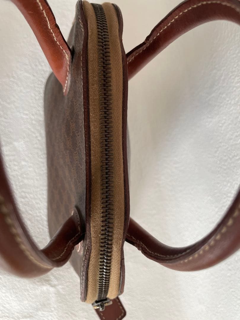 CELINE セリーヌ マカダム柄 ハンドバッグ ヴィンテージ　ジャンク