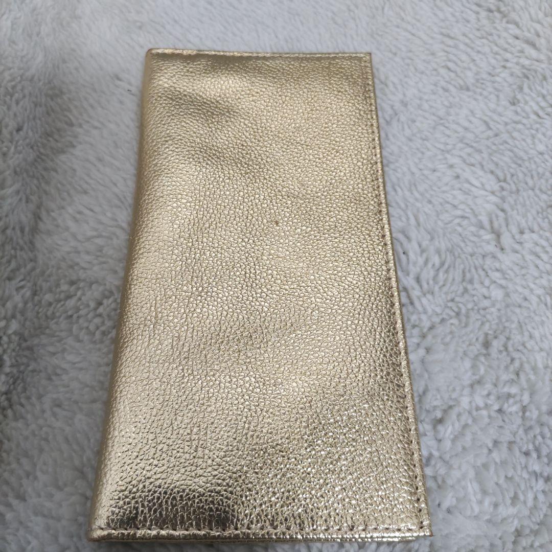 皇室　限定　長財布　折り財布　ゴールド　金