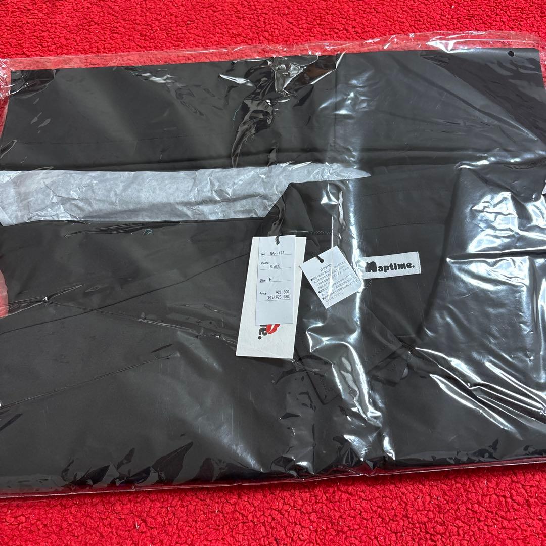 ナップタイム　naptime. Nissy 西島隆弘　コーチジャケット　ブラック