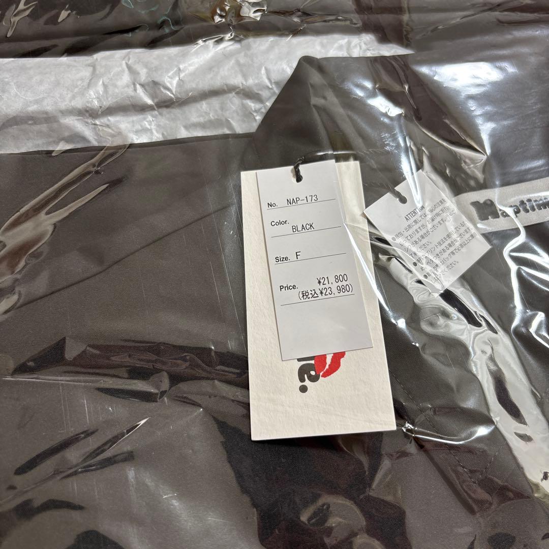 ナップタイム　naptime. Nissy 西島隆弘　コーチジャケット　ブラック