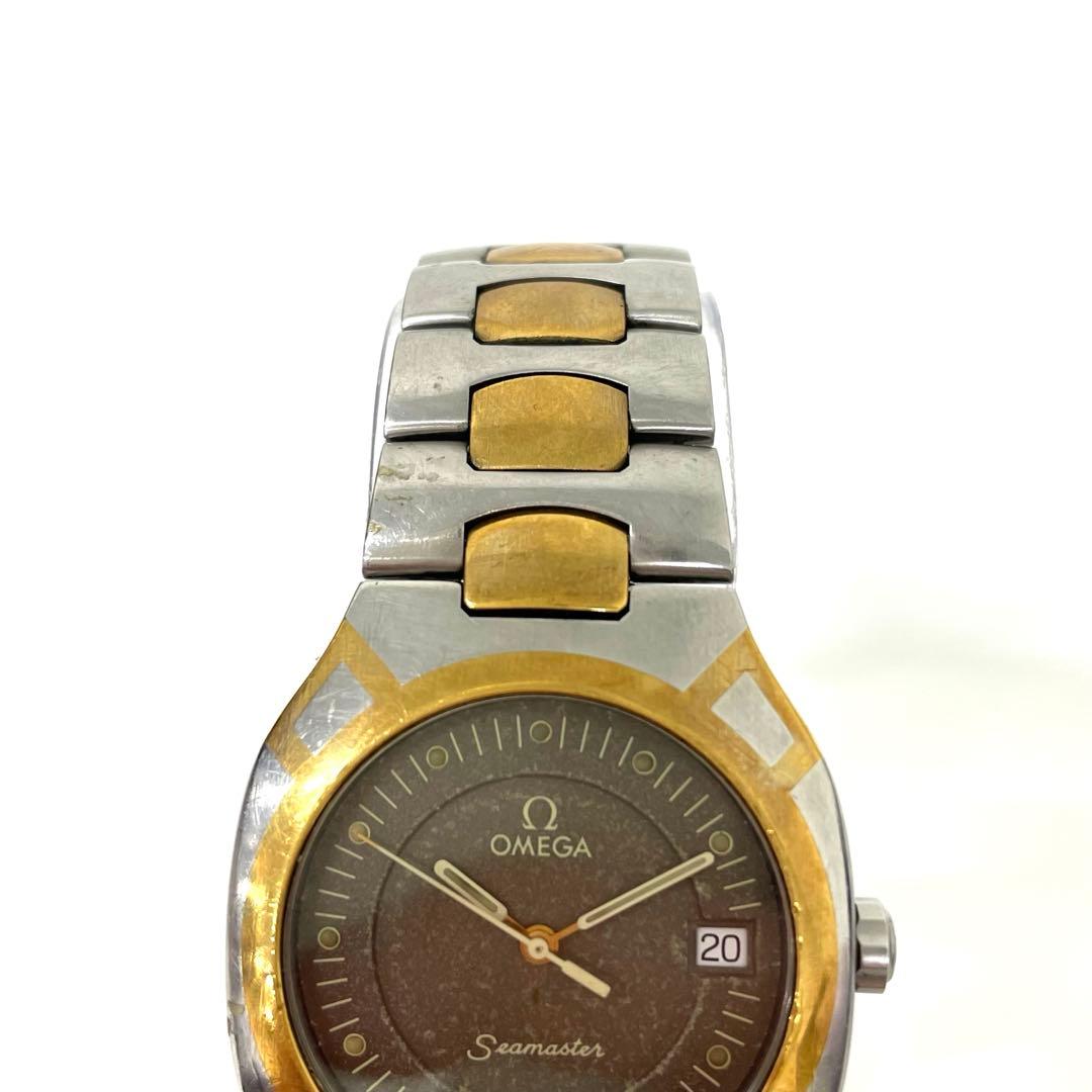 【TK】OMEGA オメガ　シーマスター　ポラリスデイト　クォーツ腕時計