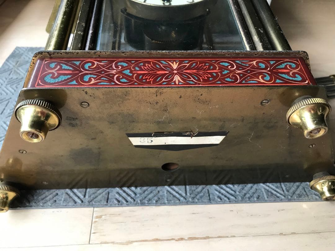 日本美術時計、置時計、ゼンマイ振り子時計