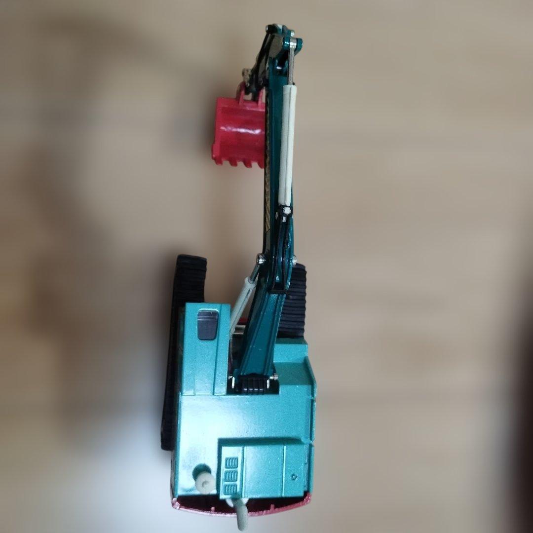 ダイキャストミニカー 酒井タイヤローラ、油圧式ショベル　2台