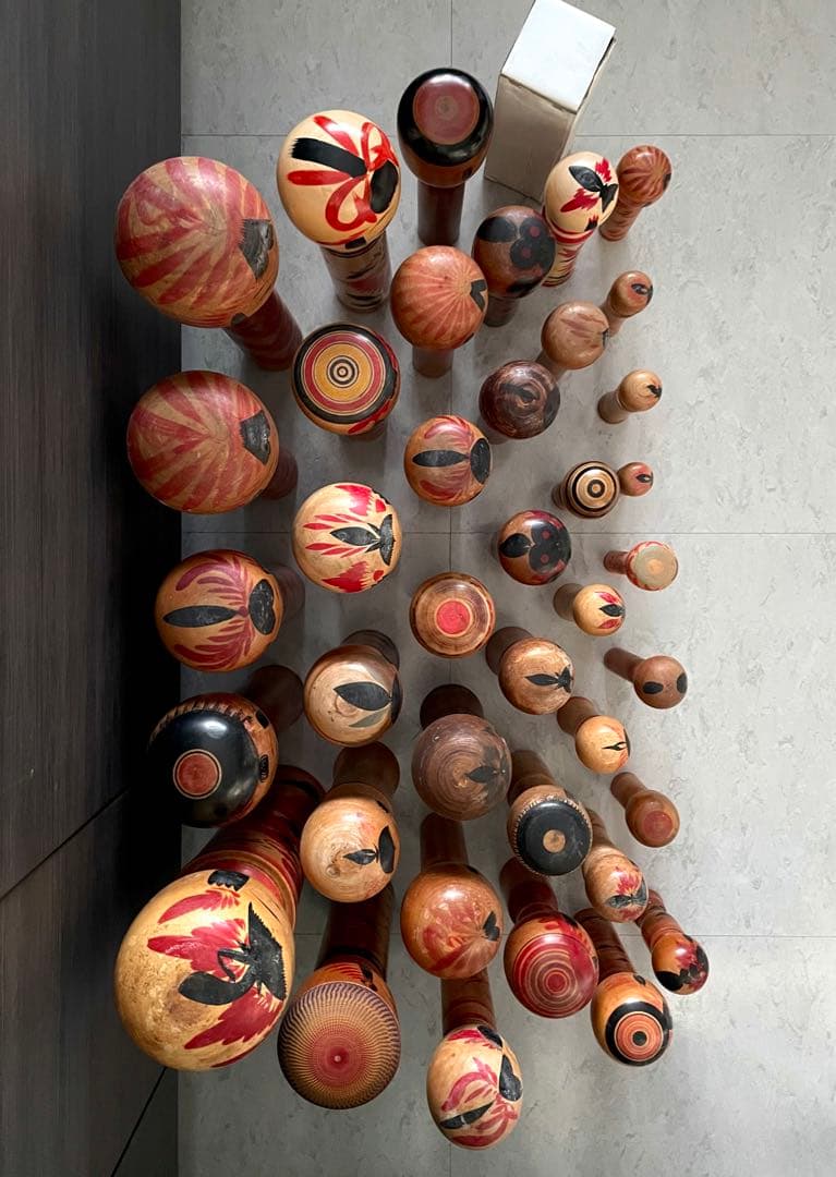 伝統 こけし 39体 セット まとめ まとめて kokeshi doll