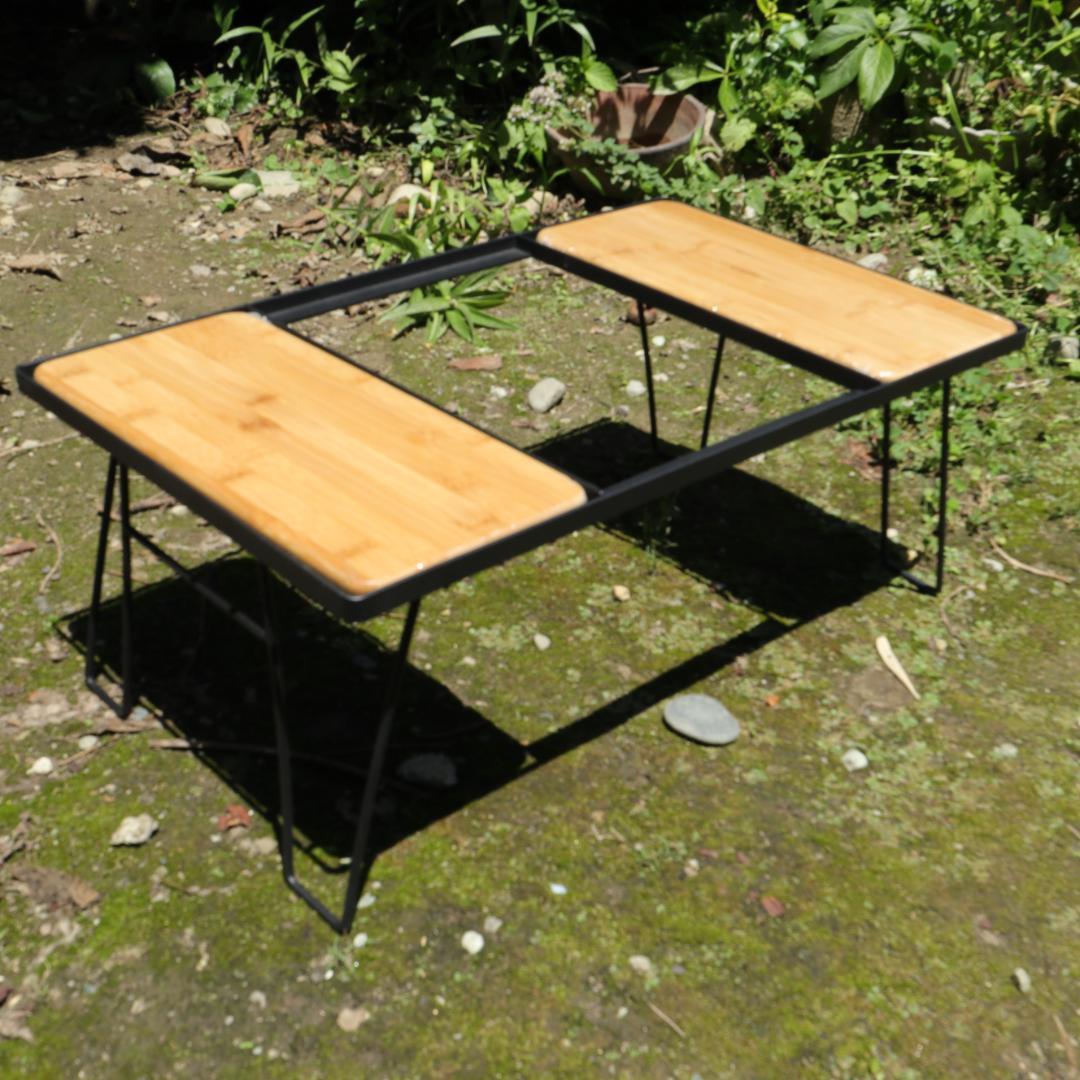 IGT対応フィールドラック　天板2枚付　グリルテーブル　収納袋付