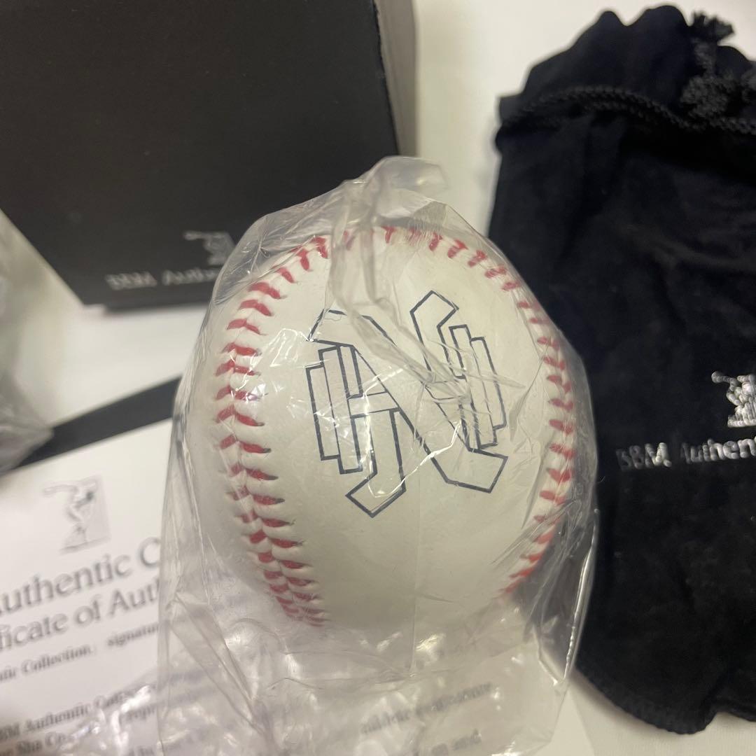 南海ホークス　野村克也　門田博光　ダブル直筆サイン入りボール　K259243