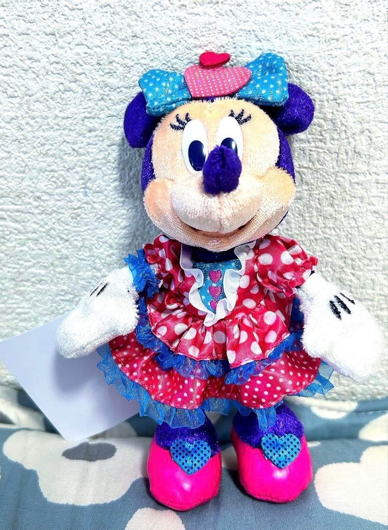 【美品】ディズニー パルパルーザ　ミニー　ぬいぐるみバッチ　ぬいぐるみ　10点