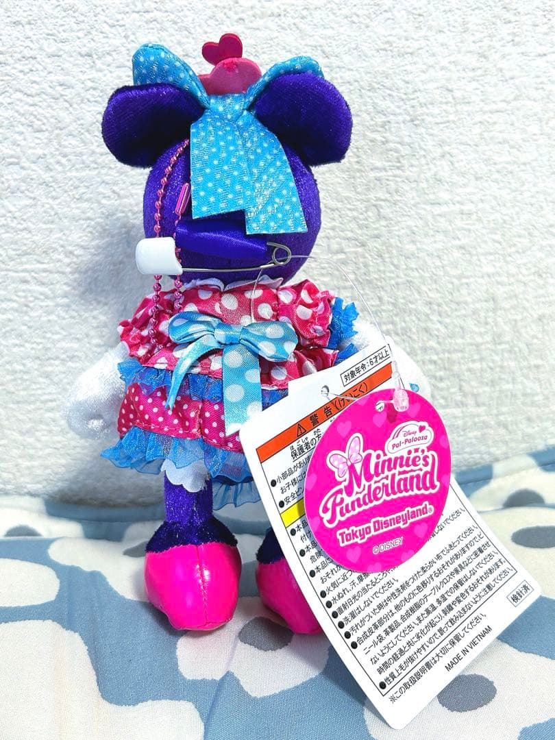 【美品】ディズニー パルパルーザ　ミニー　ぬいぐるみバッチ　ぬいぐるみ　10点