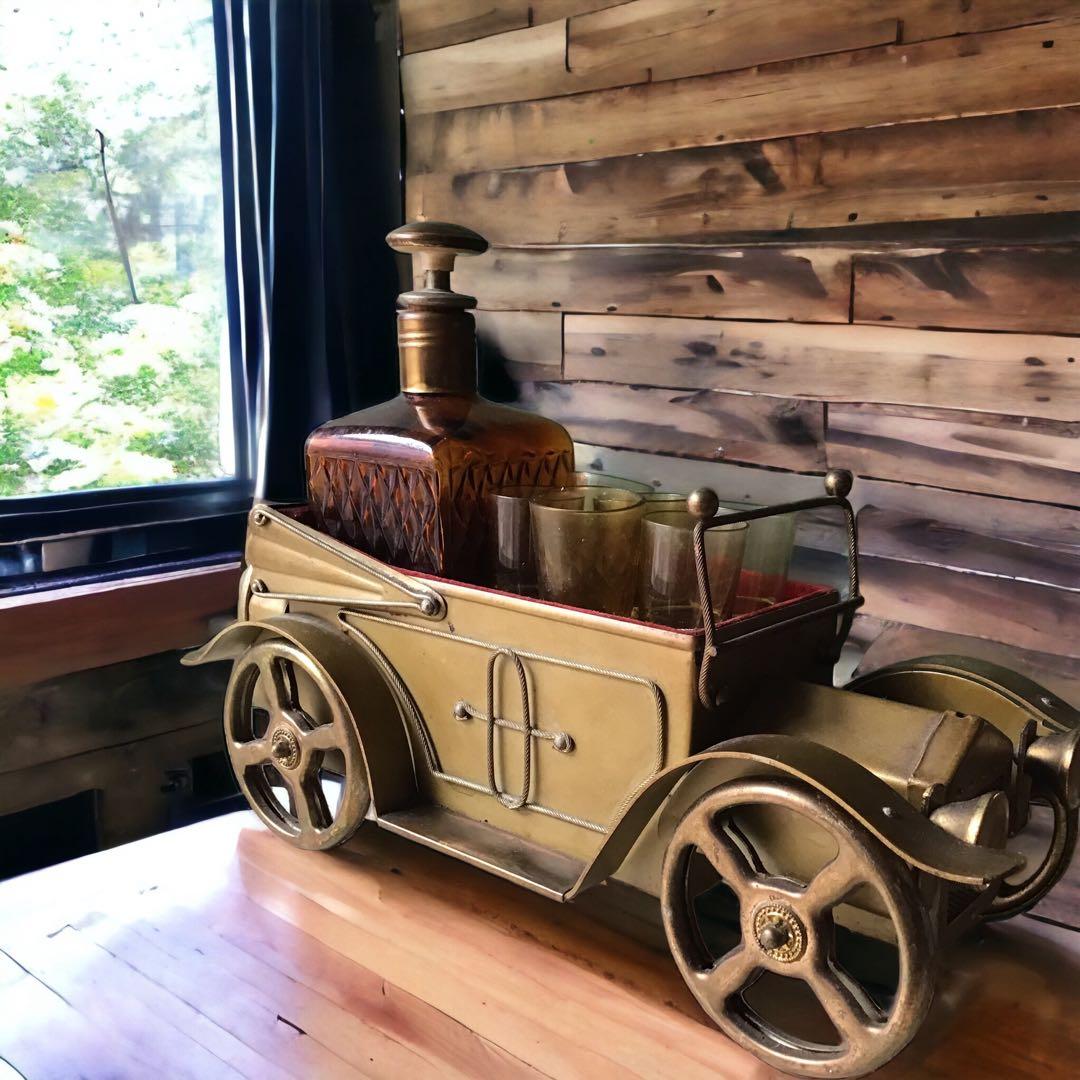 ビンテージ　オルゴール付きクラッシックカー