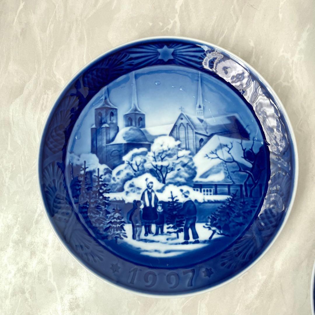 クリスマス イヤープレート6枚セット 　　　　　　ロイヤルコペンハーゲン