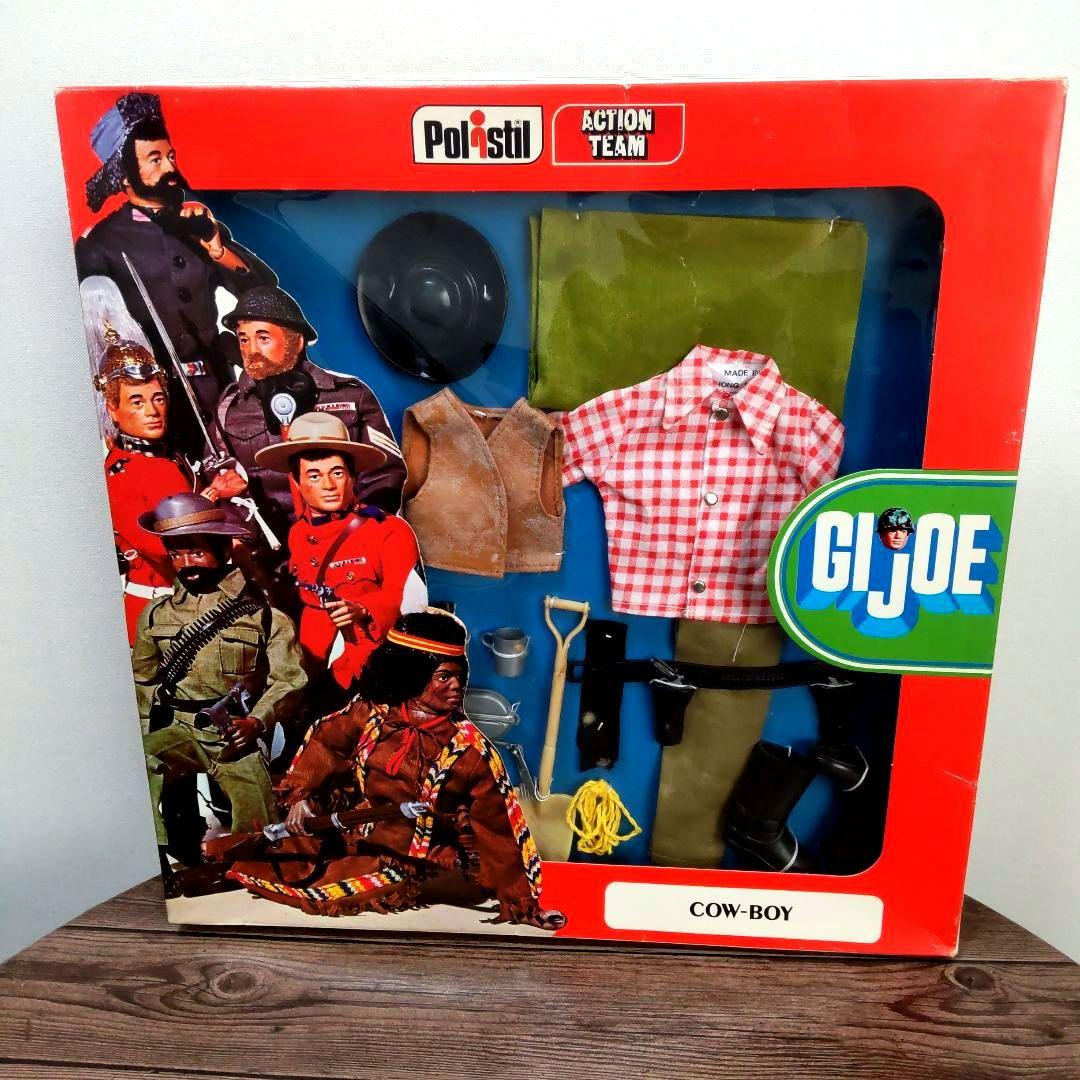 ビンテージ　GIJOE　イタリア版　COW‐BOY 1977 年　ポリスティル社
