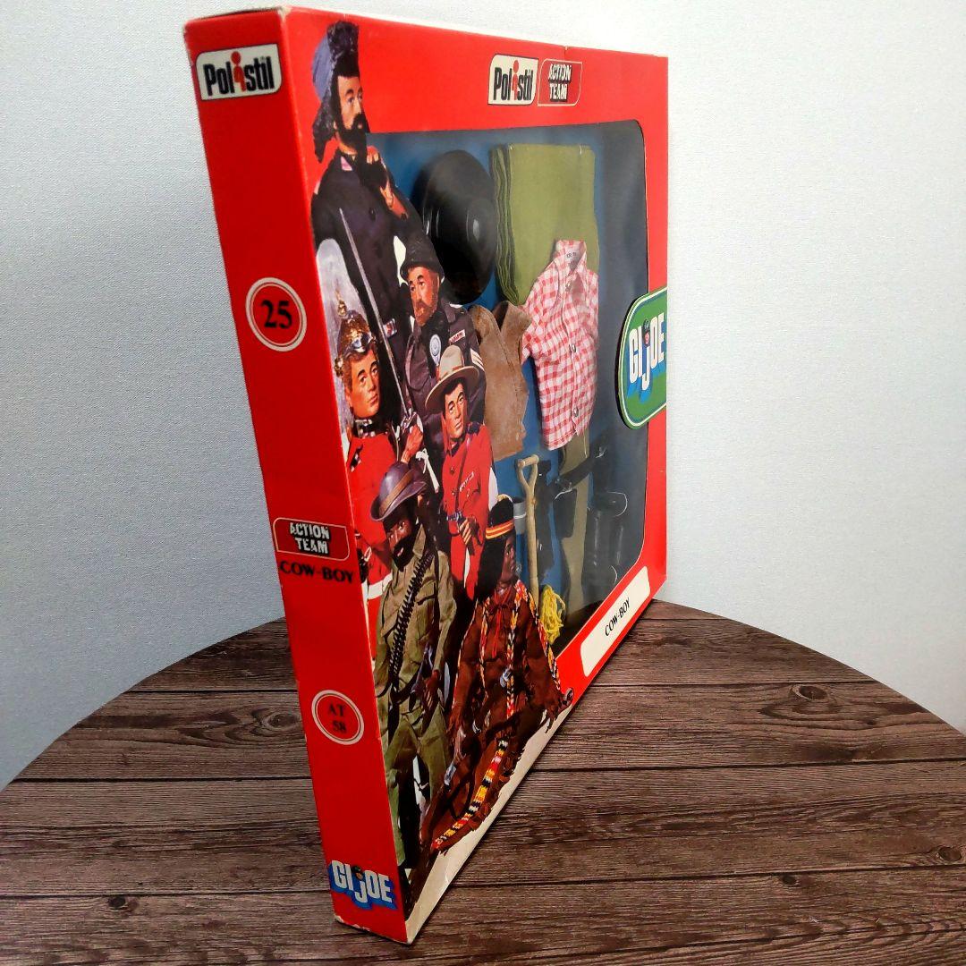 ビンテージ　GIJOE　イタリア版　COW‐BOY 1977 年　ポリスティル社