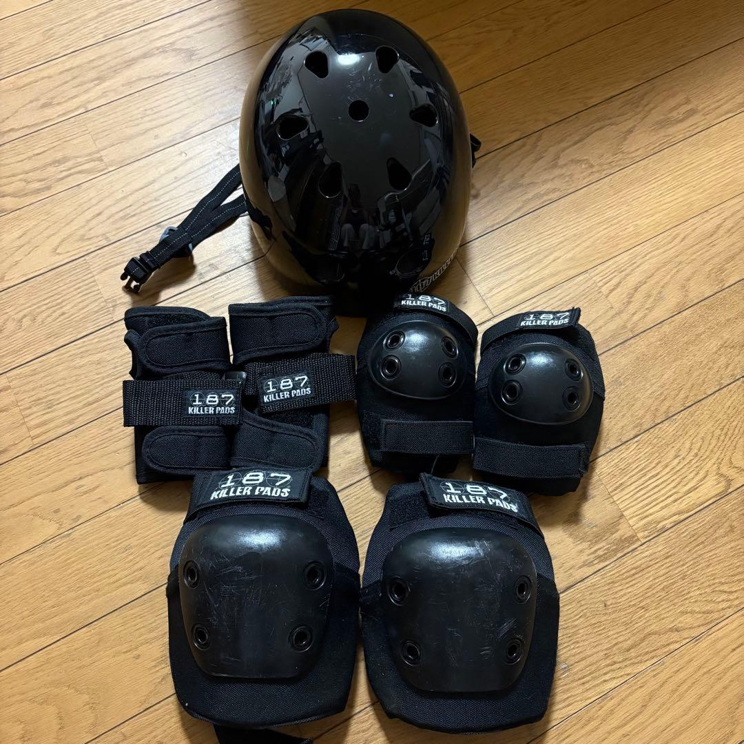 187 KILLER PADS JR プロテクター ヘルメット 4点セット