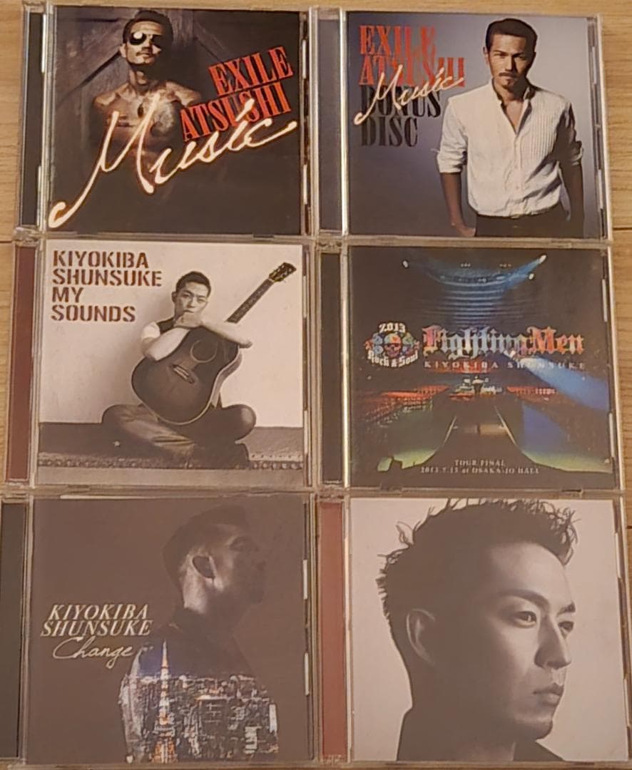 清木場俊介 DVD コレクション(おまけ　EXILE　ATSUSHI)