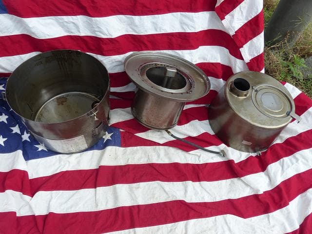 米軍放出品　未使用　H-45 テントストーブ　ヒーター　マルチフューエル