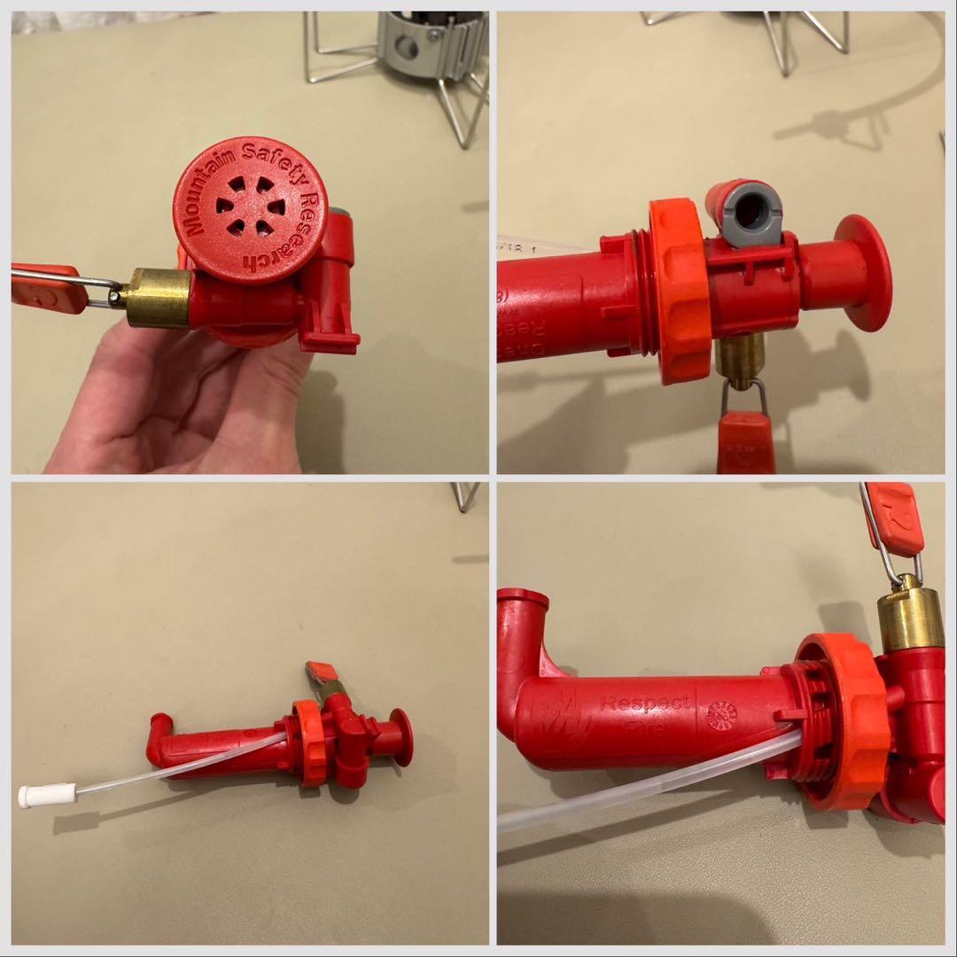 MSRドラゴンフライ　ガソリンバーナー　燃料ボトル付きフルセット！