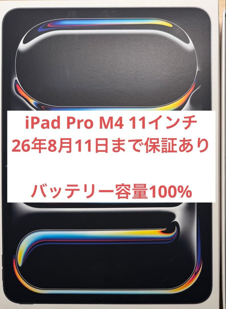 Apple iPad Pro 11インチ M4 Wi-Fi 256GB