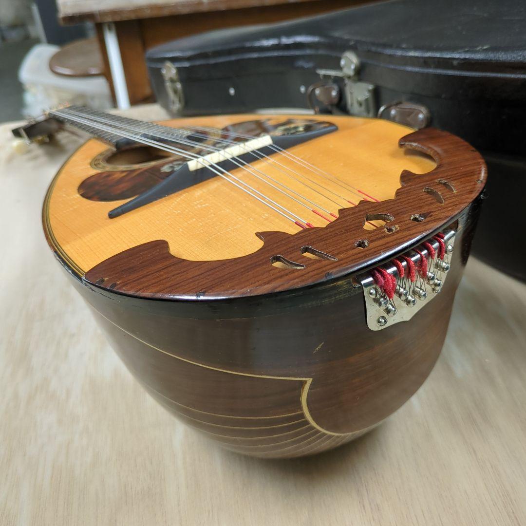 マンドリン　石川東一郎　1966年制作　螺鈿　べっ甲　アンティーク　ケース付き